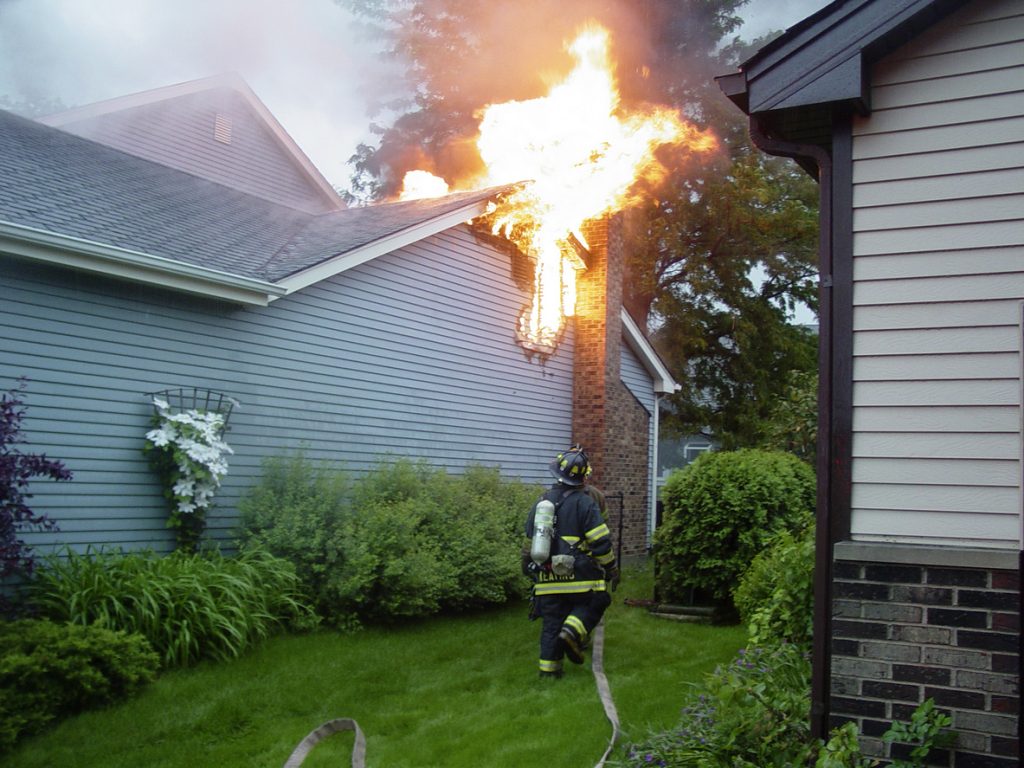 temporary housing after a fire