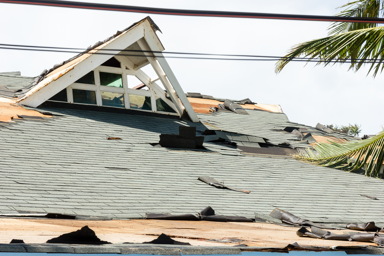 storm damage roof insurance claim